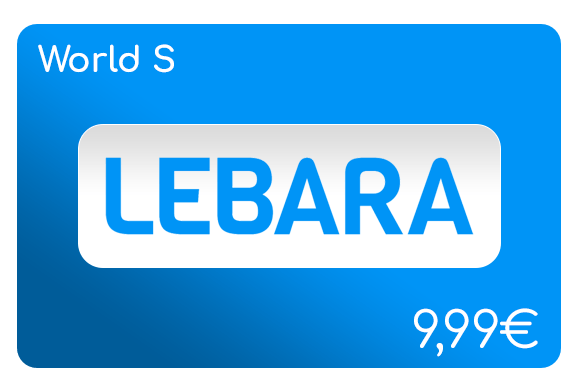 lebara world s flat aufladen online